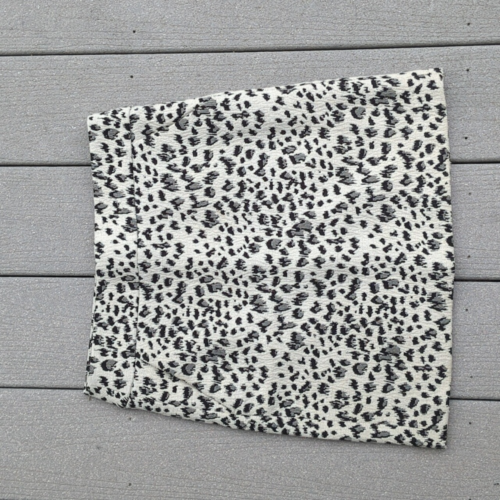 Loft Animal Print Pencil Skirt | Loft Petite White Animal Print Pencil Skirt